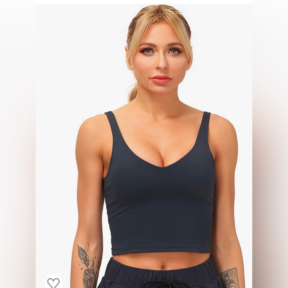 Dragon Fit Sports Bra for Women Longline Padded Bra Yoga Crop size XS